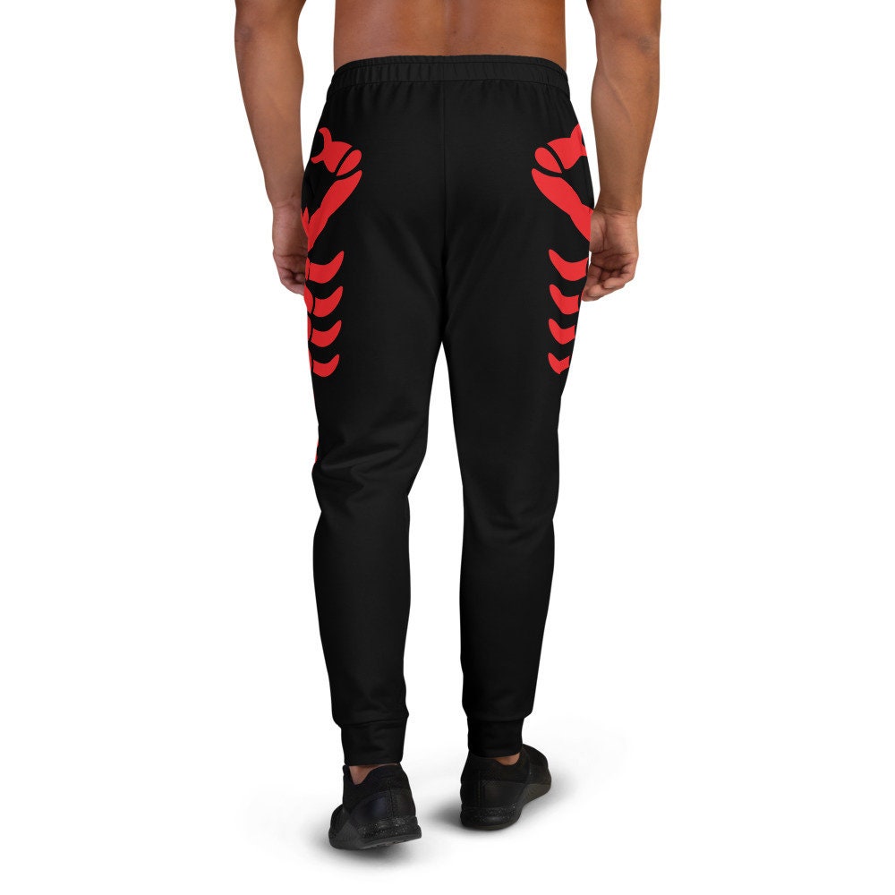 RED SCORPION ATHLEISURE  Men's Joggers, men’s comfortable sweatpants, martial arts pants, personalized sweatpants