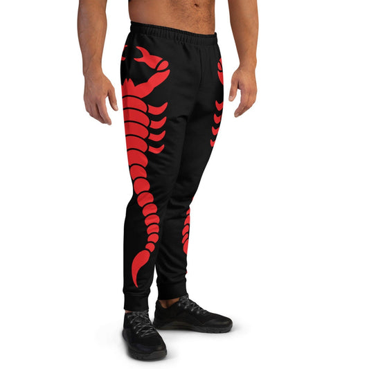 RED SCORPION ATHLEISURE  Men's Joggers, men’s comfortable sweatpants, martial arts pants, personalized sweatpants