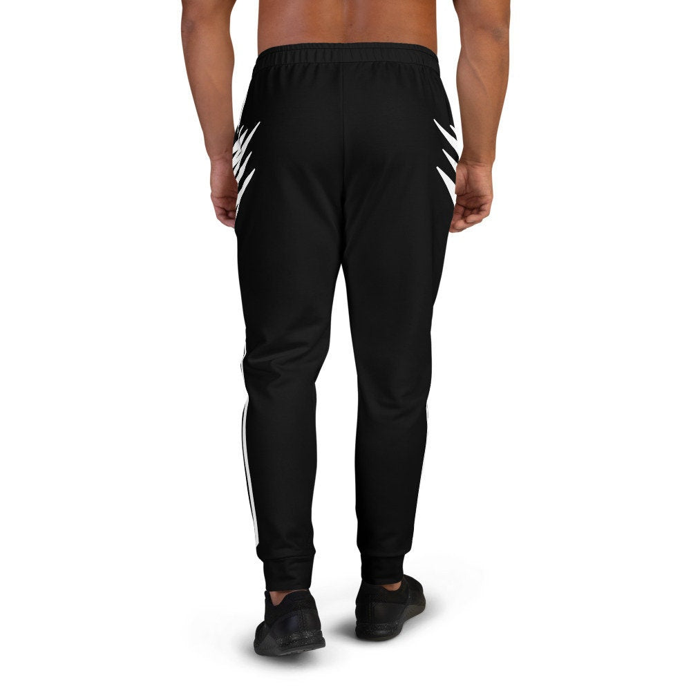 TRACK Pants, STRIPED Sweatpants,  STRIPES Men's Joggers, Men comfortable Pants, Black Sweatpants Men, Black Joggers Men, Black Pants Men,