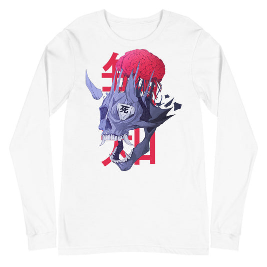 Oni KANJI Sweatshirt, Scull Japan Symbol Shirt