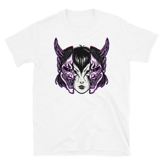 Japanese Demon Oni T-Shirt, Hannya Shirt, Japanese Goth T-shirt