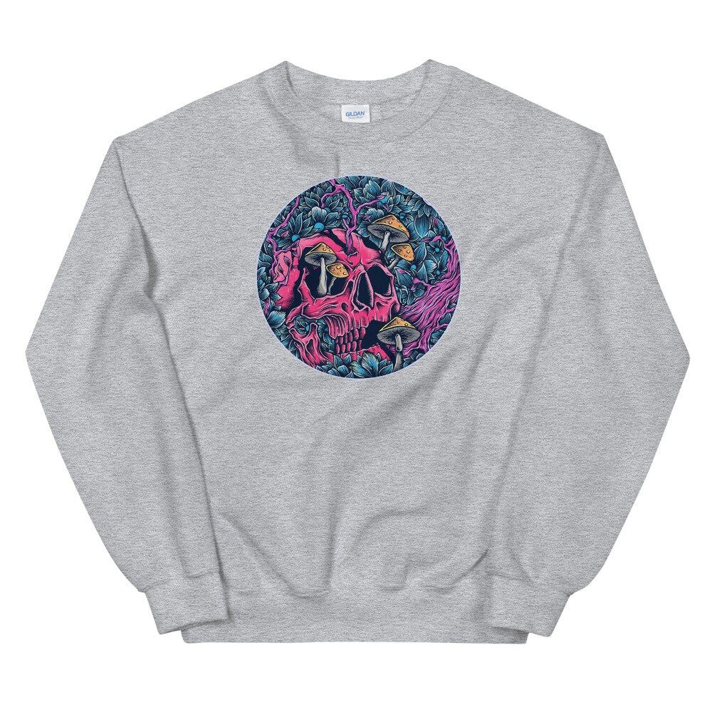 Mushroom Sweatshirt, Trippy clothing, trippy sweaters, shroom apparel, psychedelic Sweatshirt, psychedelic Shirt, trippy Shirt mushroom