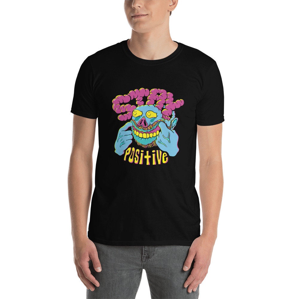 STAY POSITIVE T-Shirt, Positive Shirt, Positivity Shirt, Good vibes t-shirt, Mental health support Shirt,