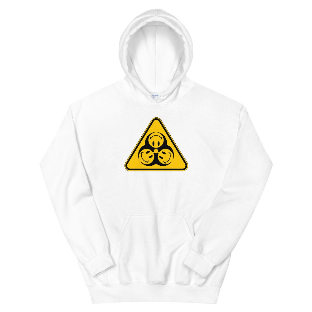 biohazard Hoodie, Bio-Hazard Symbol Shirt, Bio-hazard Logo Shirt, Quarantine Shirt, Social Distancing Shirt, Funny Graphic Shirt