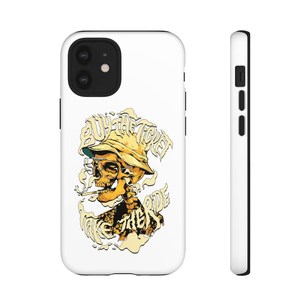 Fear and Loathing In Las Vegas Phone Case, Buy The Ticket Phone Case, Take The Ride Phone Case, Las vegas cool Phone Case, 420 Phone Case