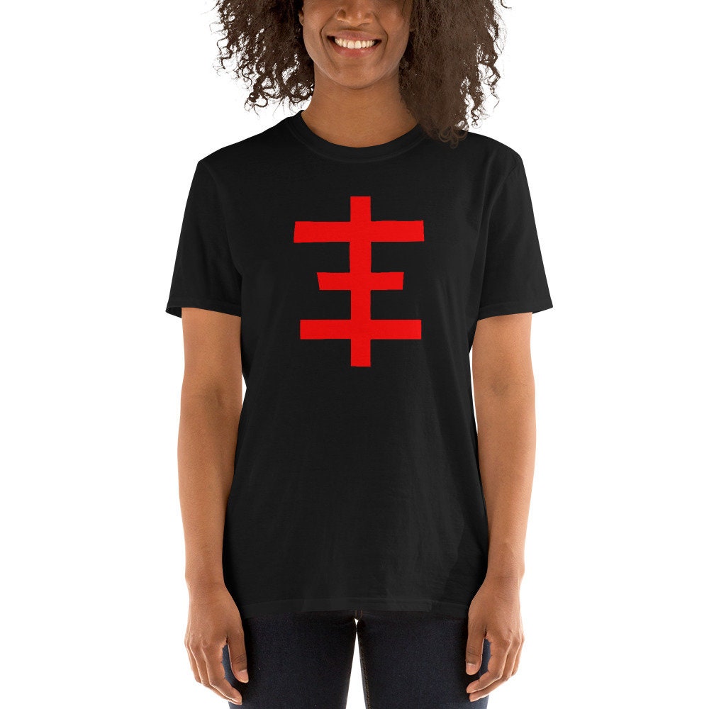 Thee Temple ov Psychick Youth T-Shirt Topy T-shirt, Psychic Tv Shirt, Red On Black Tshirt, TOPY Shirt, genesis p orridge,  Psychic Cross Tee