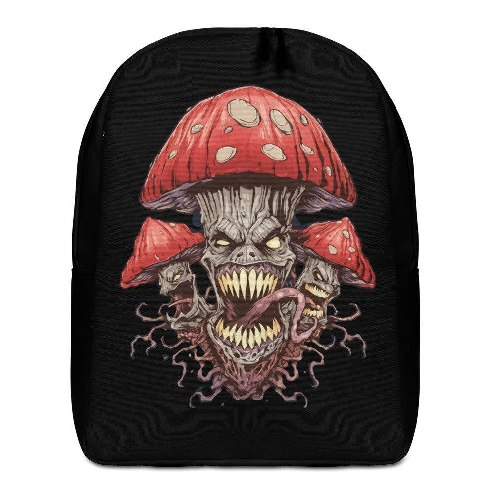 Mushroom Backpack, Trippy Bag, trippy Backpack, psychedelic Backpack, mushroom Backpack, magic mushroom, Backpack mushroom,