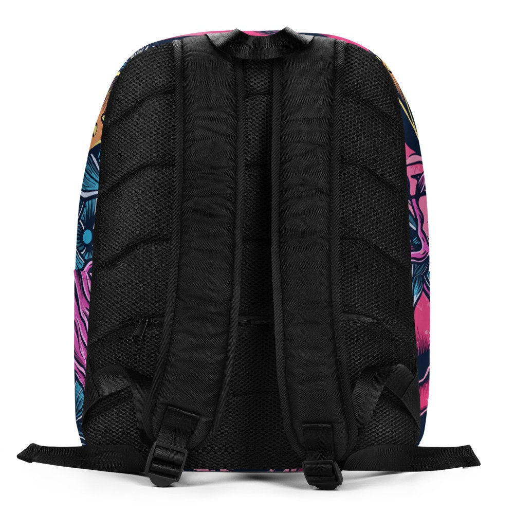 Mushroom Backpack, Trippy Acid Backpack, trippy Bag, Rave Backpack, trippy Backpack, psychedelic Backpack, mushroom Backpack,