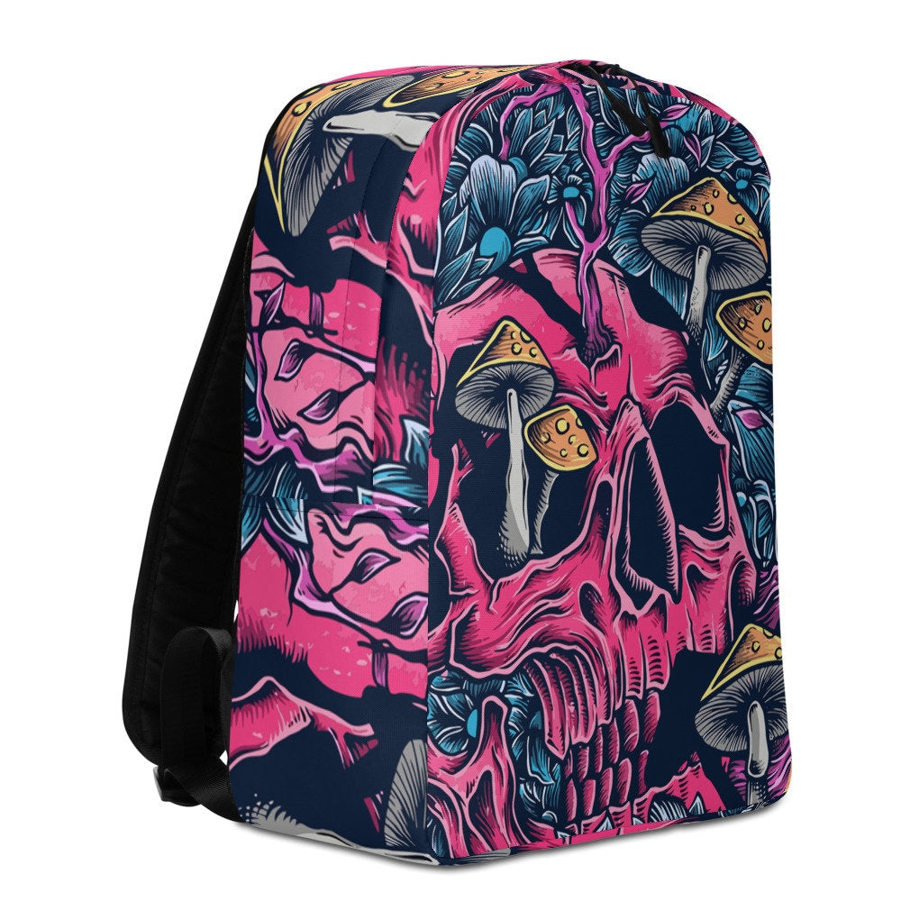 Mushroom Backpack, Trippy Acid Backpack, trippy Bag, Rave Backpack, trippy Backpack, psychedelic Backpack, mushroom Backpack,