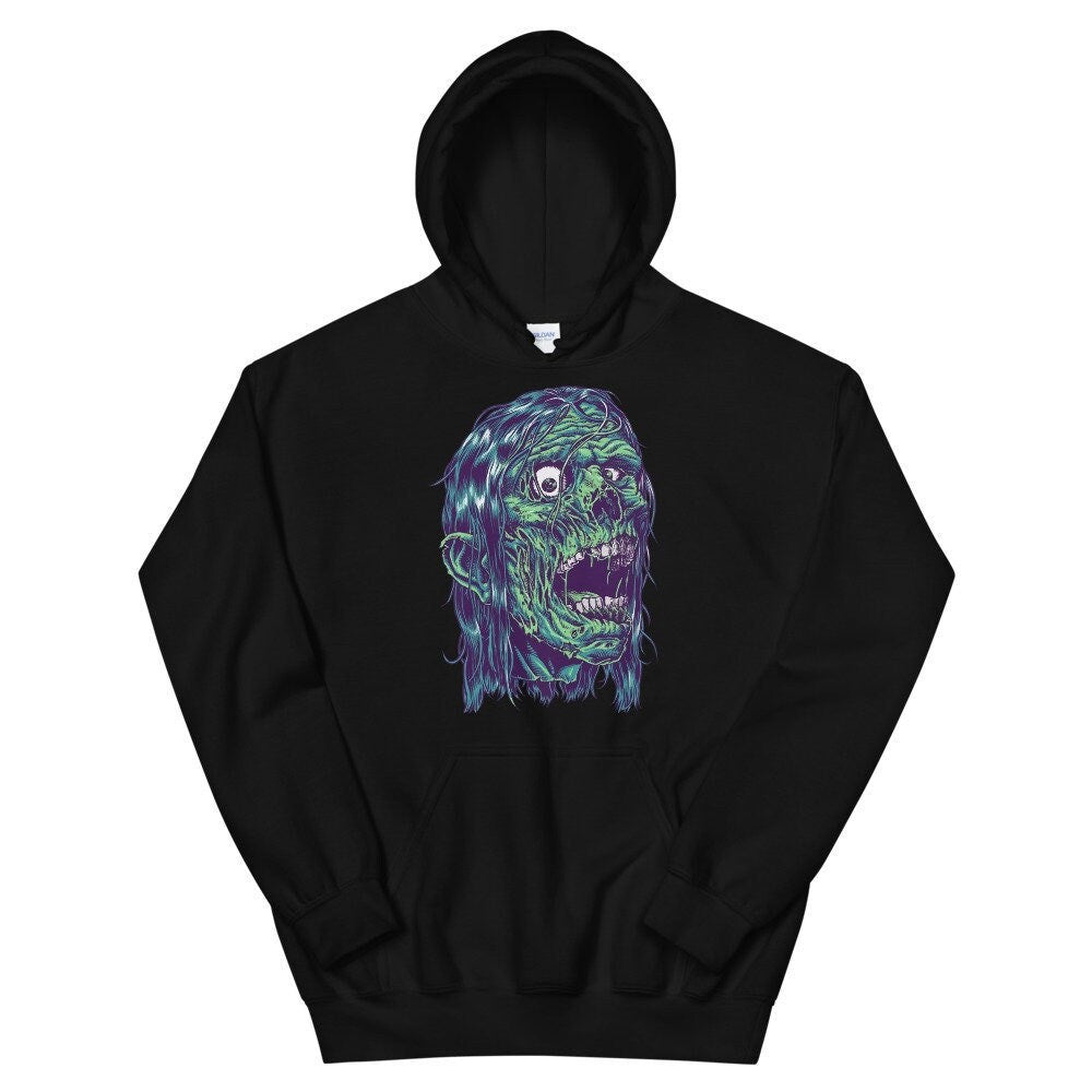 ZOMBIE Hoodie, Walking Dead Hoodie, Zombie Sweatshirt, Horror Hoodie, Dead Hoodie, Gore Hoodie