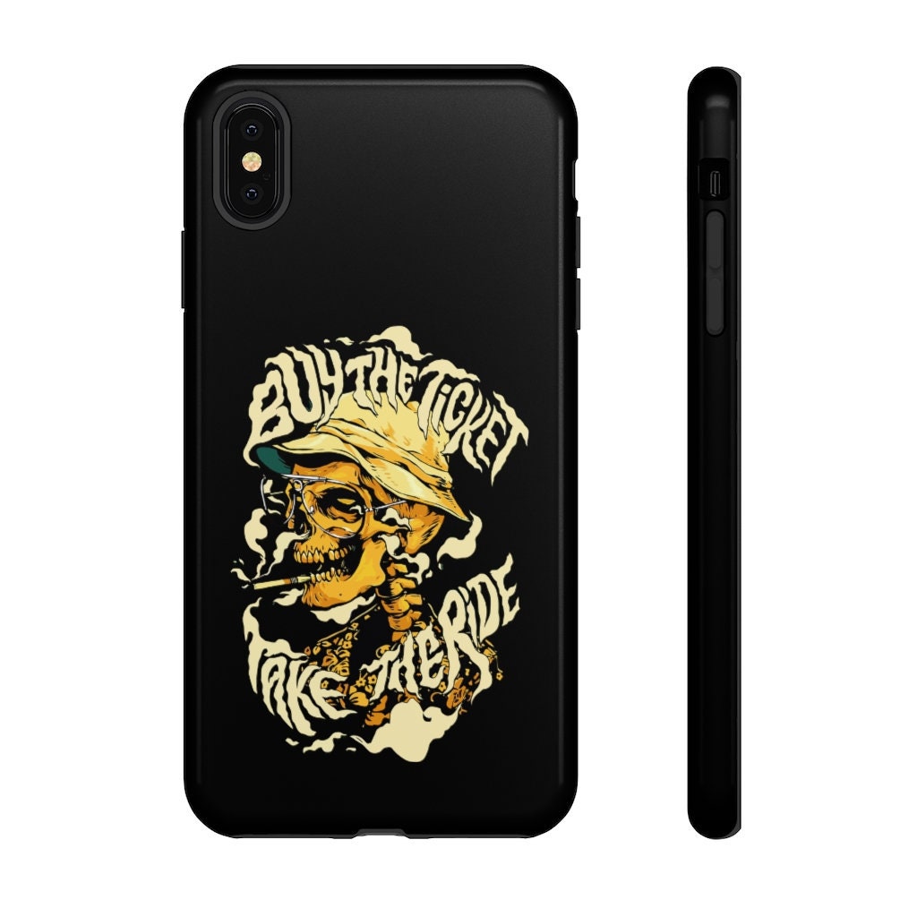 Fear and loathing in las vegas Phone Case, fear and loathing Phone Case, buy the ticket take the ride Phone case, Trippy Phone Case,