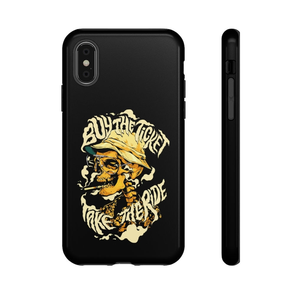 Fear and loathing in las vegas Phone Case, fear and loathing Phone Case, buy the ticket take the ride Phone case, Trippy Phone Case,