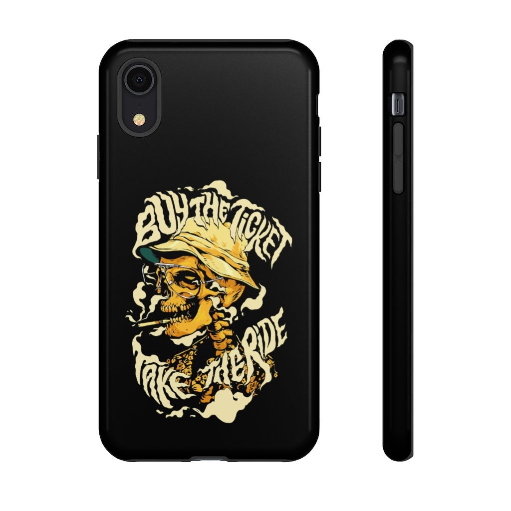 Fear and loathing in las vegas Phone Case, fear and loathing Phone Case, buy the ticket take the ride Phone case, Trippy Phone Case,