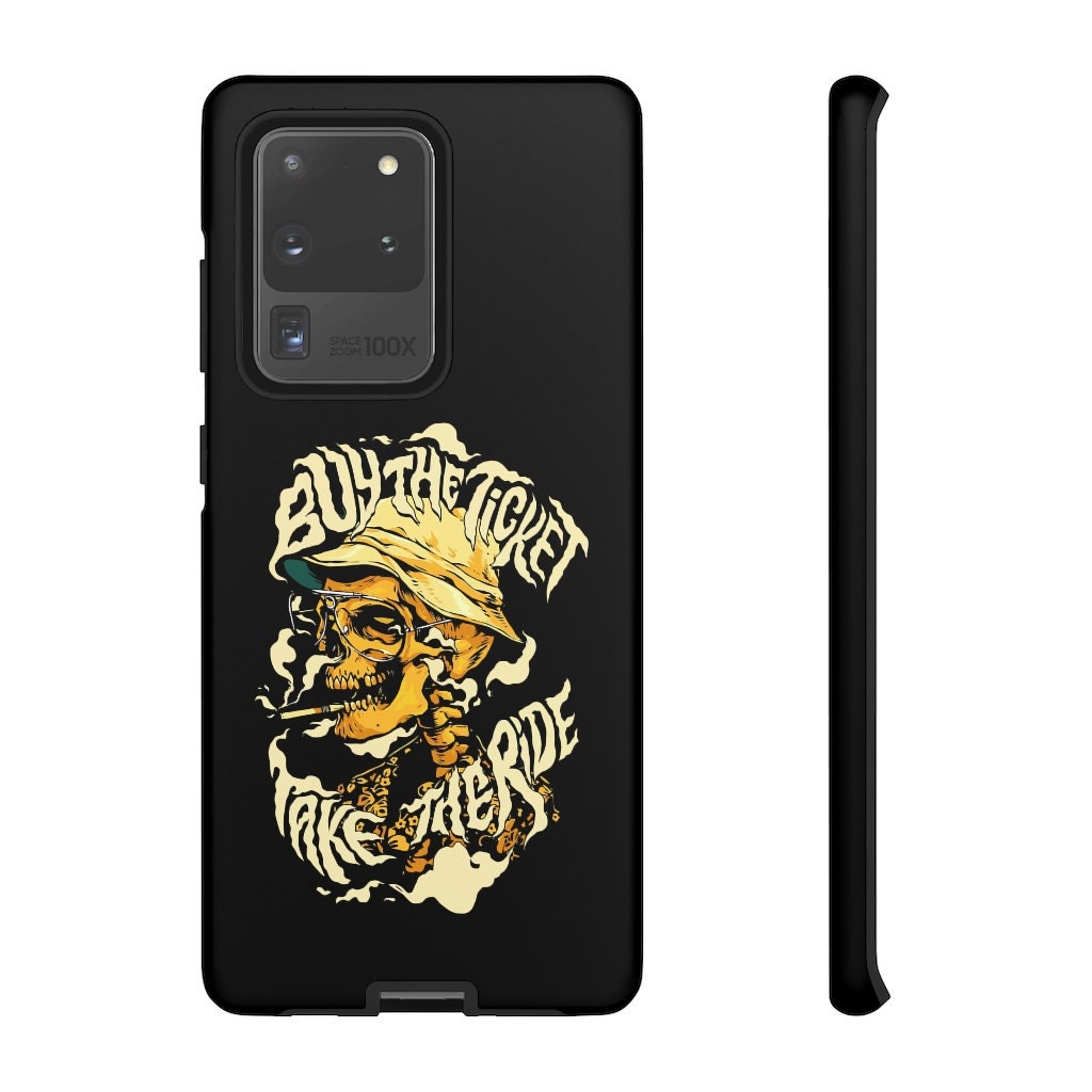 Fear and loathing in las vegas Phone Case, fear and loathing Phone Case, buy the ticket take the ride Phone case, Trippy Phone Case,