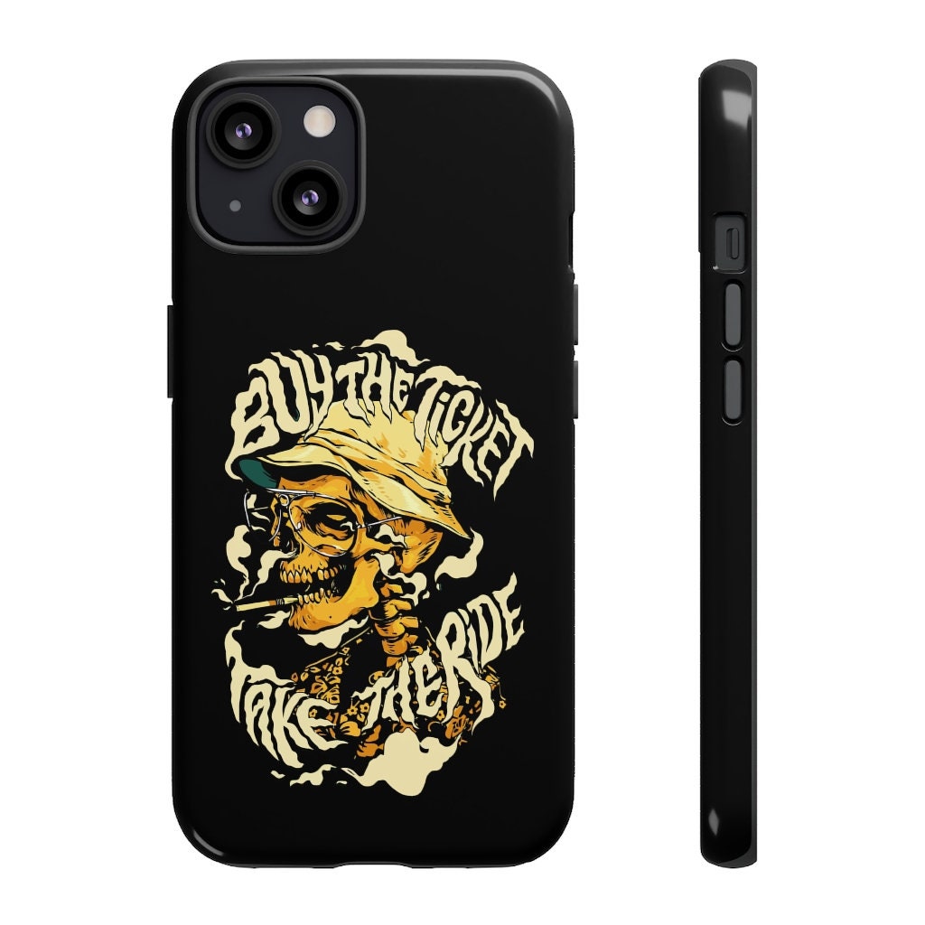 Fear and loathing in las vegas Phone Case, fear and loathing Phone Case, buy the ticket take the ride Phone case, Trippy Phone Case,