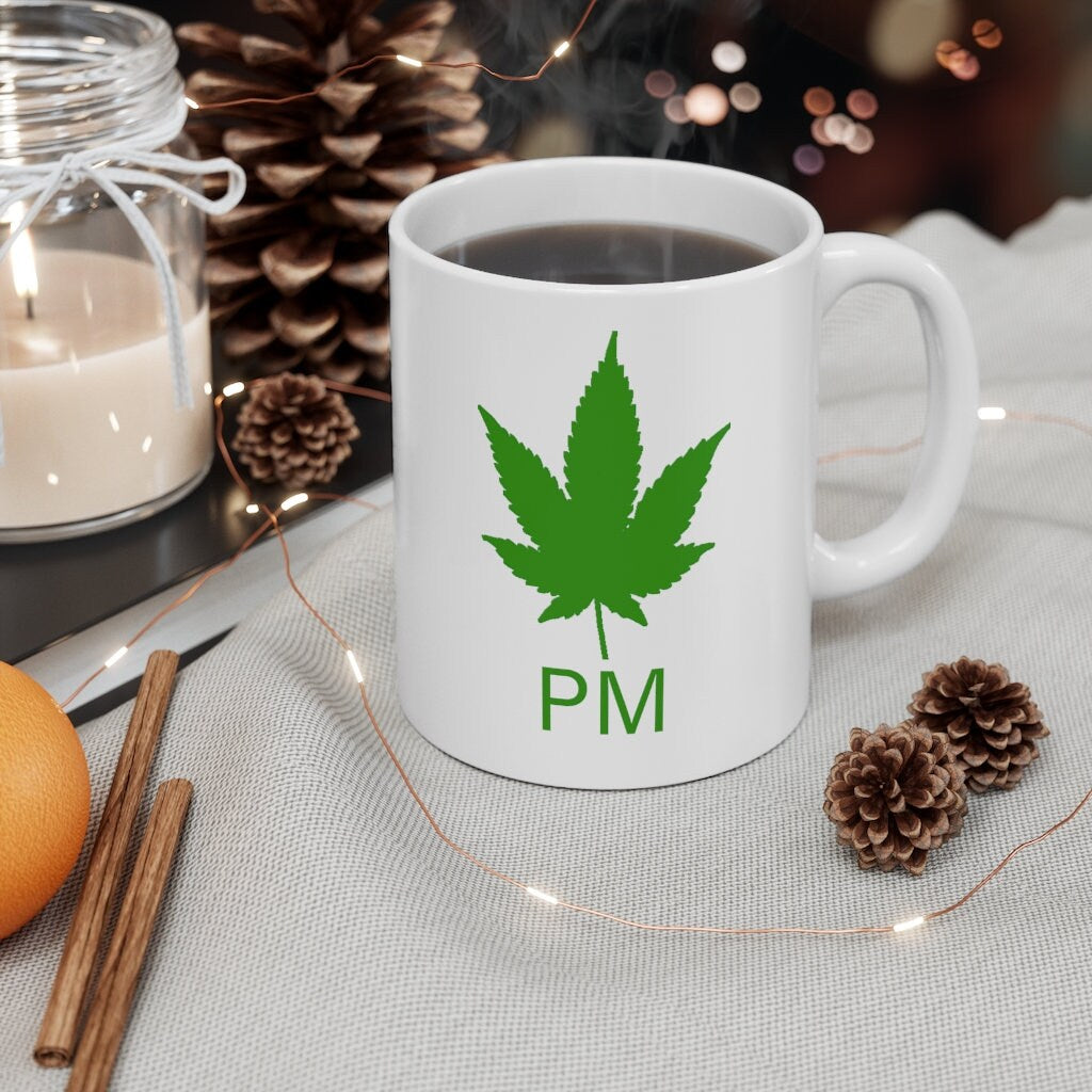 Pothead Mug, Cannabis Mug, Blunt Mug, Smoking Mug, Smoke Mug, 420 Gift, Stoner Gift, 420 Mug, Ganja Mug, Cool Weed Mug,