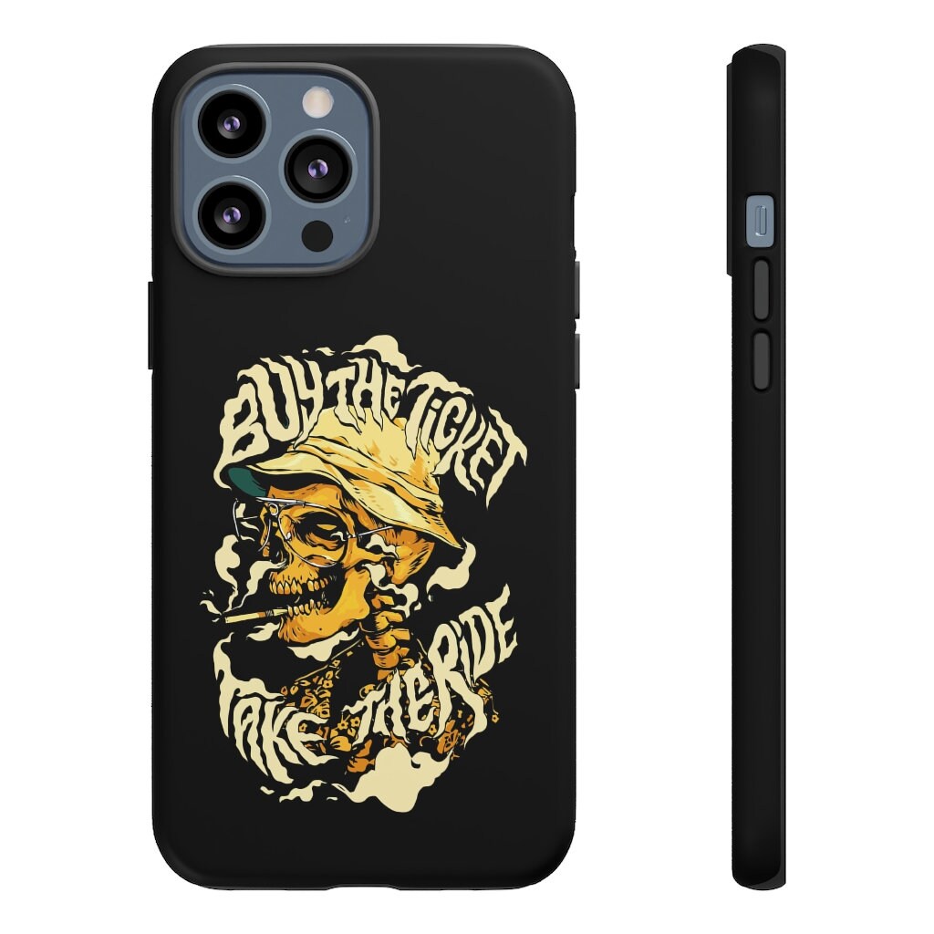 Fear and loathing in las vegas Phone Case, fear and loathing Phone Case, buy the ticket take the ride Phone case, Trippy Phone Case,