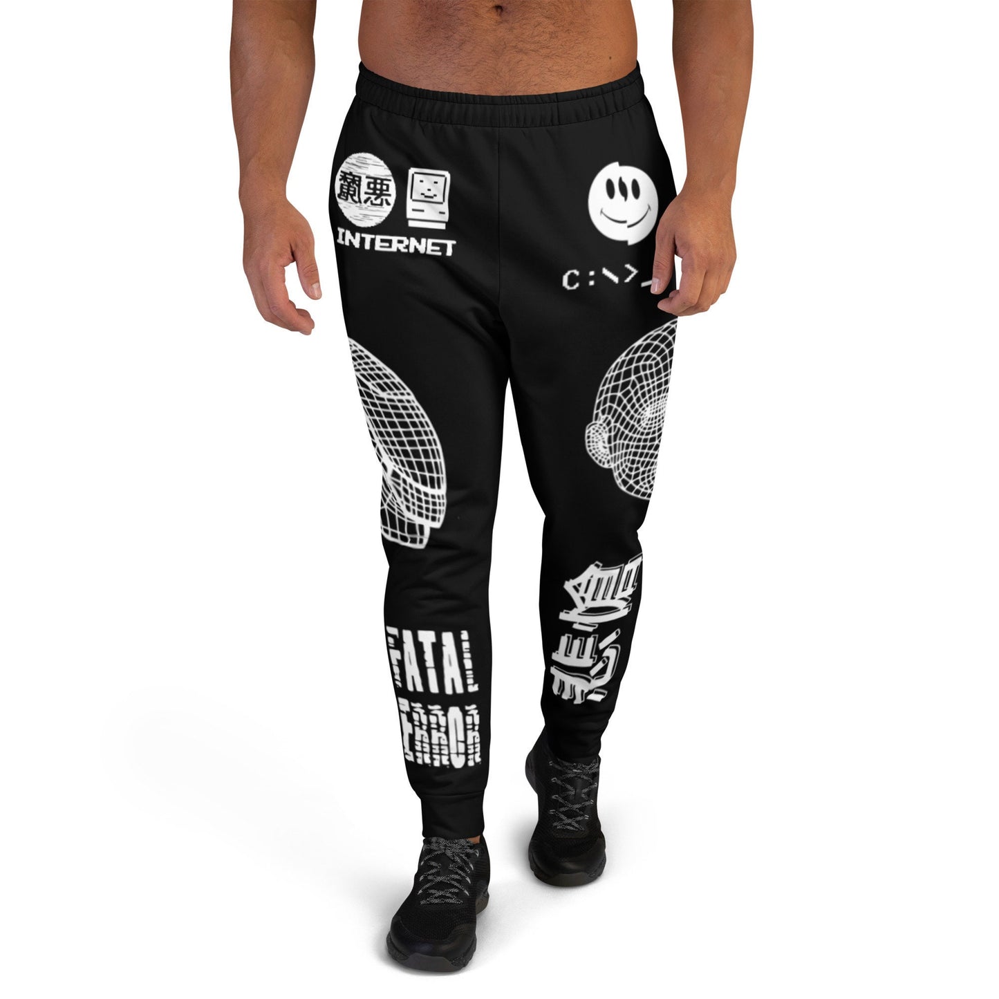 Trippy Pants, Cyber Pants, Mens Sweatpants, Mens Joggers, Mens Pants, Mens Bottoms, Mens Loungewear, Mens Athleisure, Psychedelic Pants