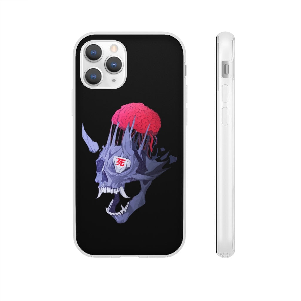 Oni Phone Case, Japanese Phone Case, Demon Phone Case, Hannya Phone Case,  Cyberpunk Samurai, Devil Phone Case, Oni Mask Phone Case,