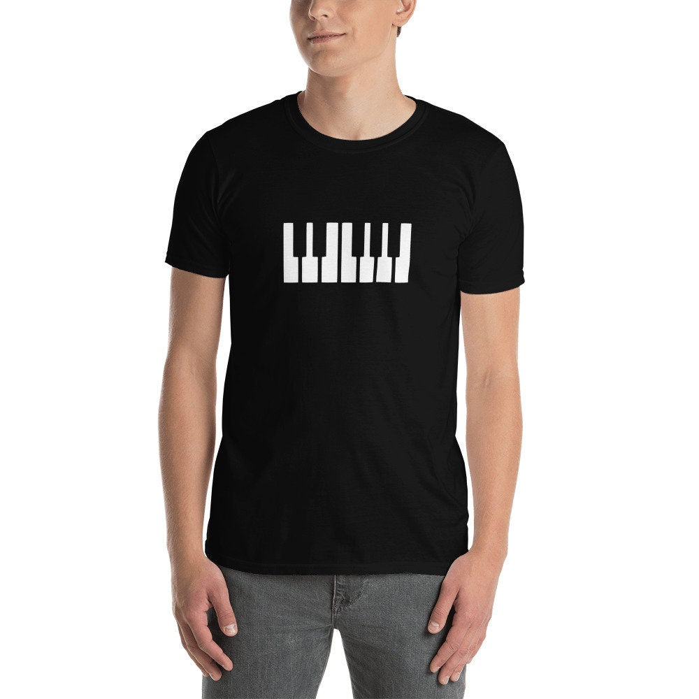 Piano T-Shirt, Keyboard Shirt, Musician Shirt, Pianist Shirt, Piano Keyboard Shirt, Band Member Shirt, Cool Music Shirt, Producer Shirt,