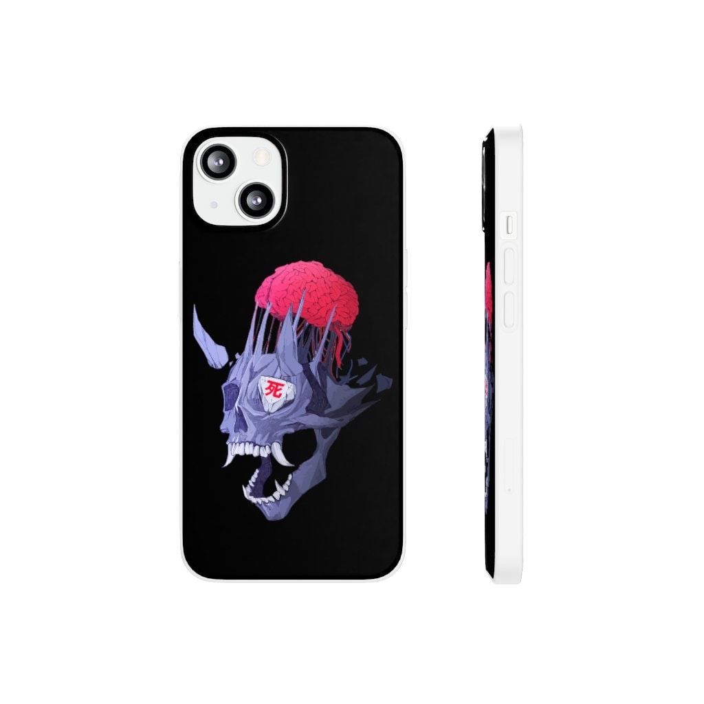 Oni Phone Case, Japanese Phone Case, Demon Phone Case, Hannya Phone Case,  Cyberpunk Samurai, Devil Phone Case, Oni Mask Phone Case,