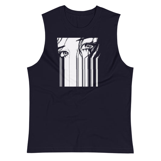 Anime Shirt, Anime Muscle Shirt, Anime Muscle Tank, Anime Black Shirt, Anime No Sleeves Shirt, Manga Shirt, Anime Tank Top, Anime Mens Shirt,